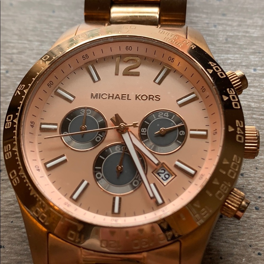 Rose Gold Michael Kors Watch